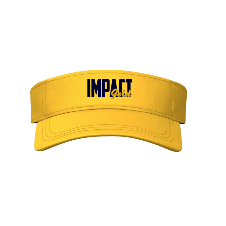 Gold Performance Visor | 3 Logos