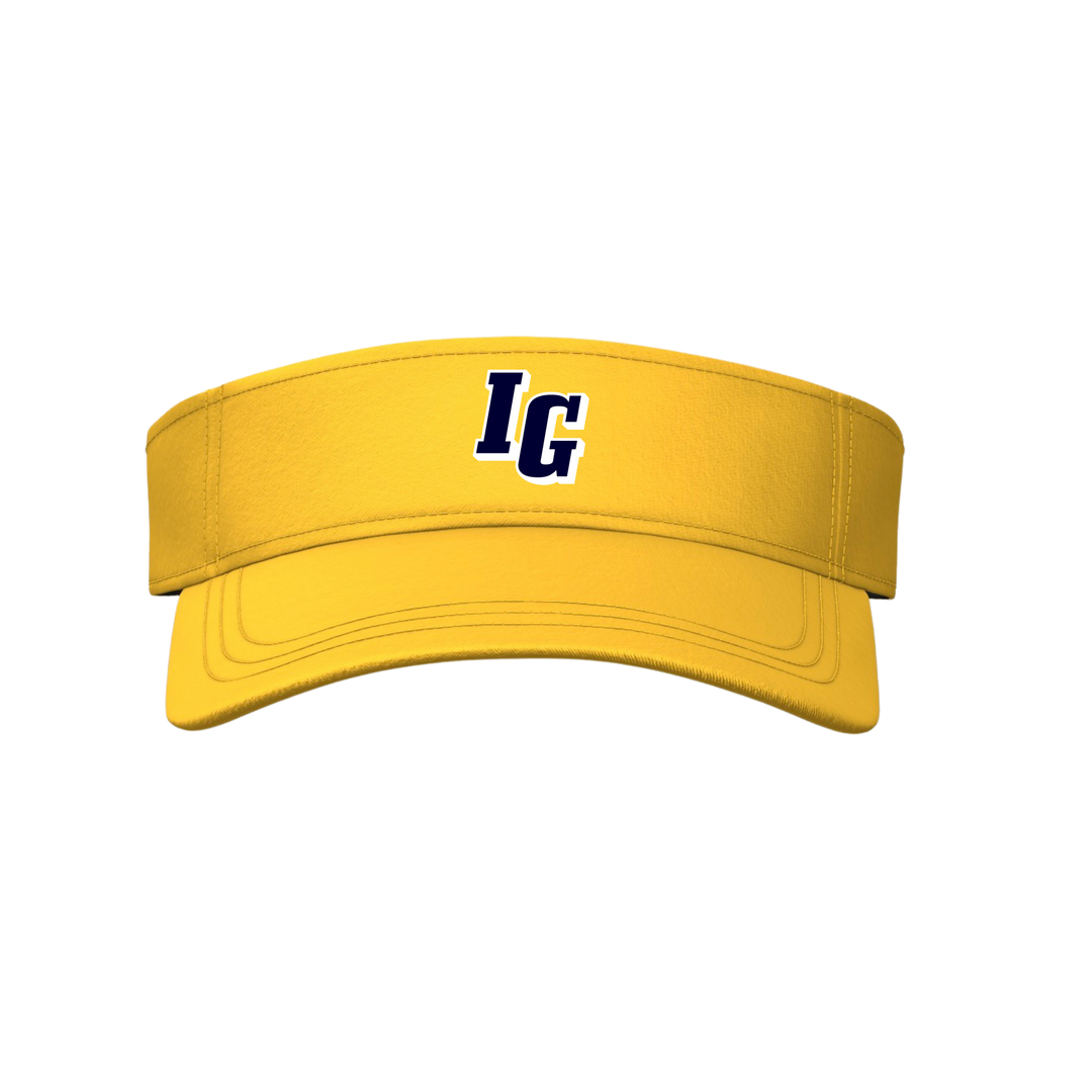 Gold Performance Visor | 3 Logos