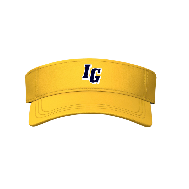 Gold Performance Visor | 3 Logos