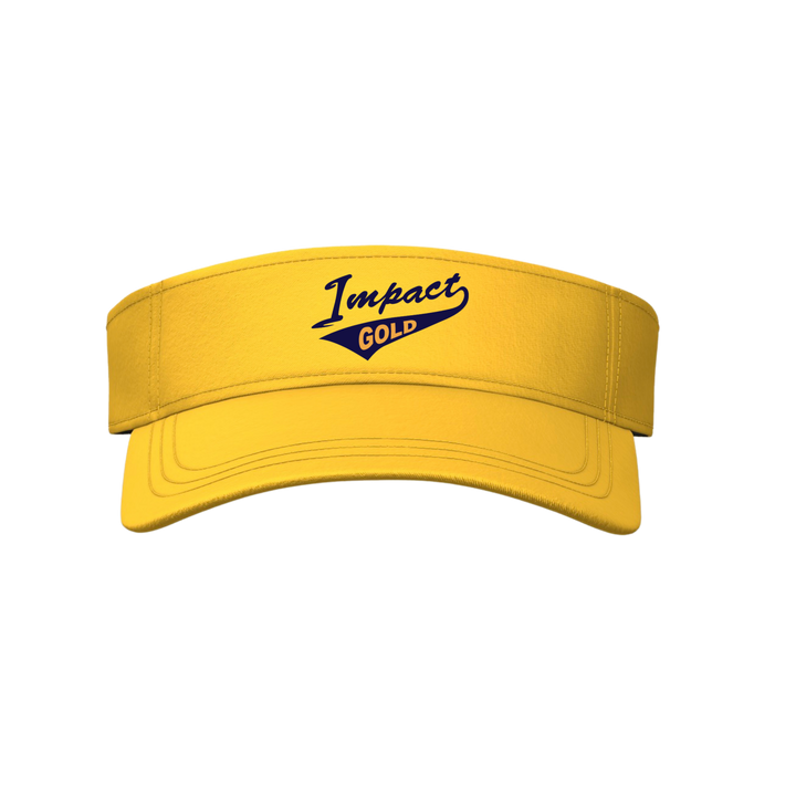 Gold Performance Visor | 3 Logos