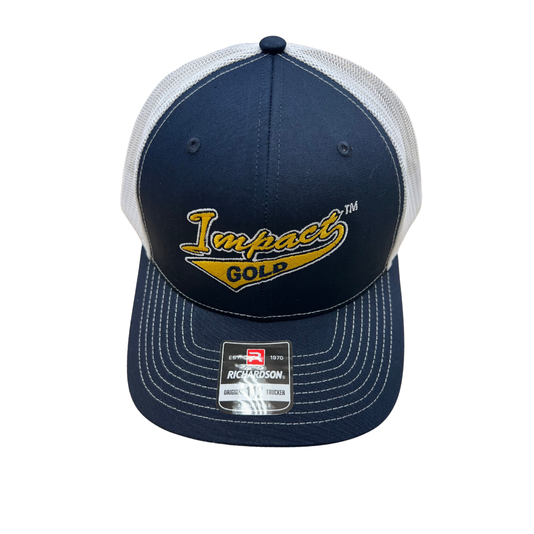 NAVY FRONT/WHITE BACK IMPACT GOLD TAIL | SNAPBACK