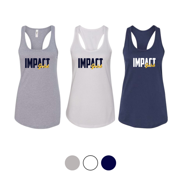 Racerback Block Tank Top