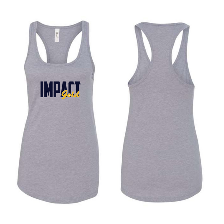 Racerback Block Tank Top