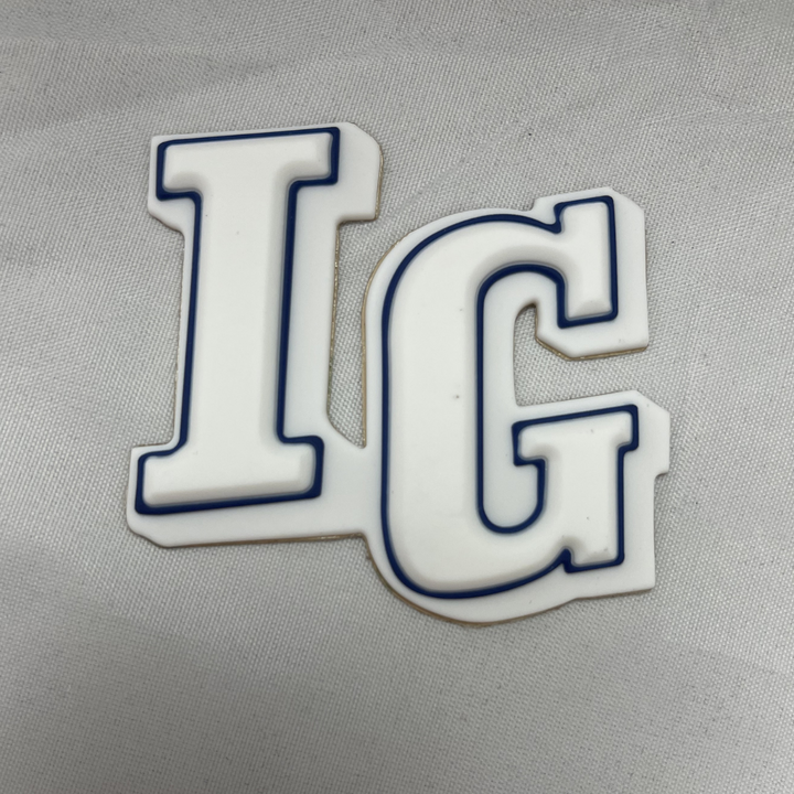 IG RAISED DECALS | WHITE/NAVY/WHITE